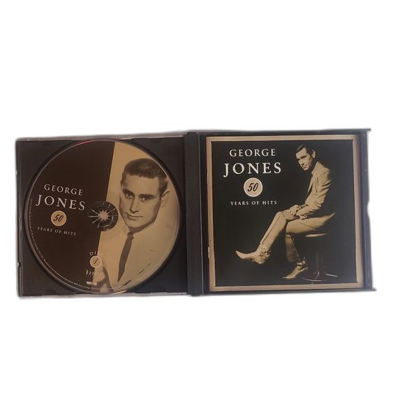 GEORGE JONES 50 Years of Hits 3 CD Audio Music Set - Picture 3 of 6